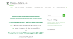 Desktop Screenshot of mosaico-italiano.de